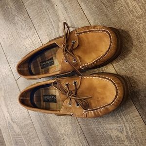 Sperry Topsider W8.5 Leather Boat Shoes